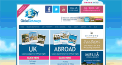 Desktop Screenshot of globalgetaways.co.uk